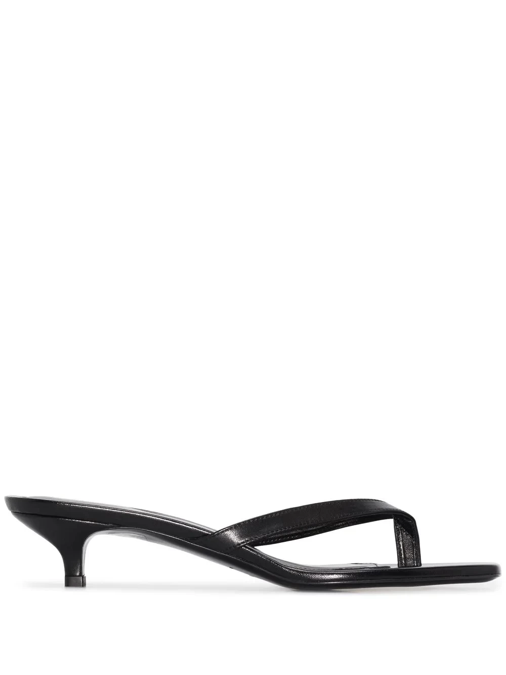 40mm kitten-heel flip-flops