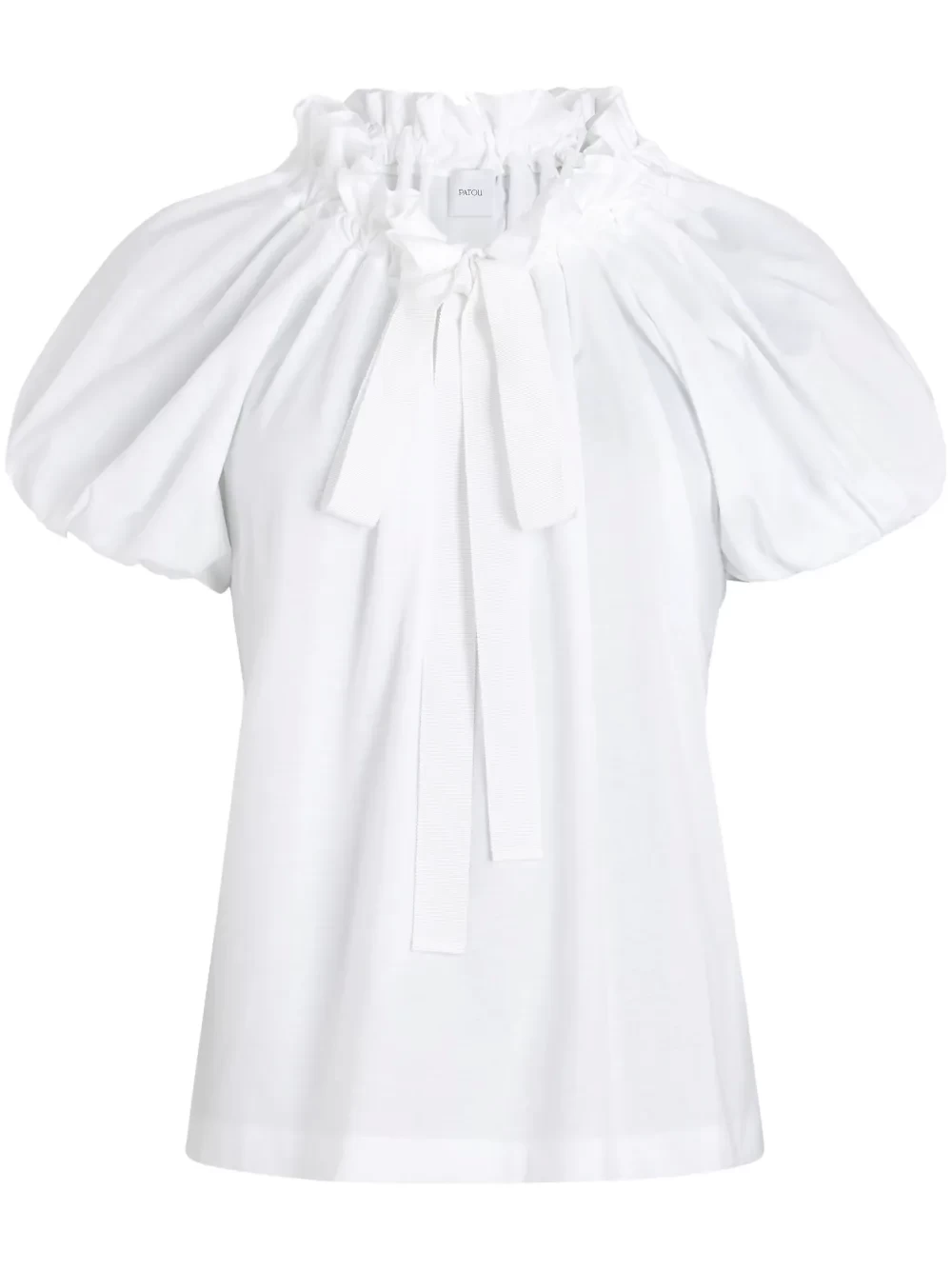 drawstring organic cotton T-shirt