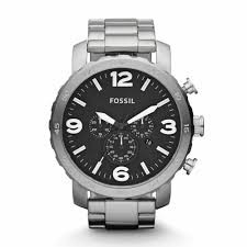 Fossil Nate Chronograph Stainless Steel Watch