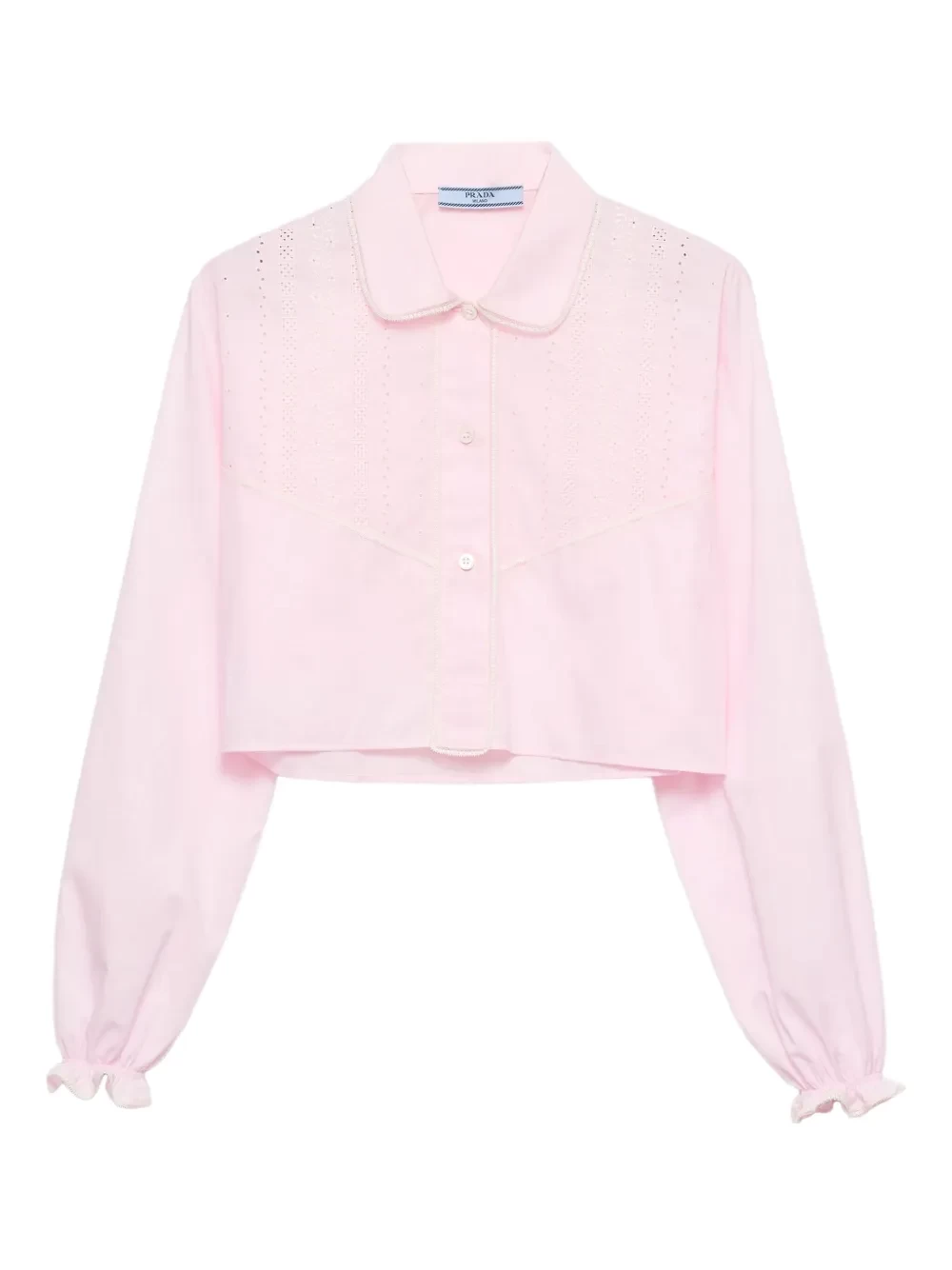 batiste-embroidered shirt