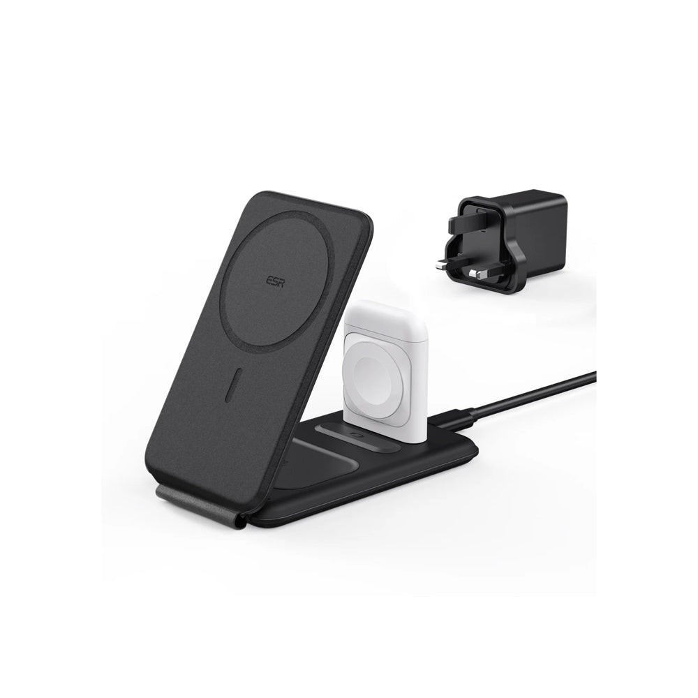 ESR HaloLock 3-in-1 Foldable Magnetic Charging Station