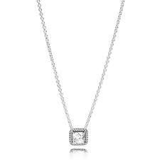 Pandora Timeless Elegance Silver & Gold Necklace