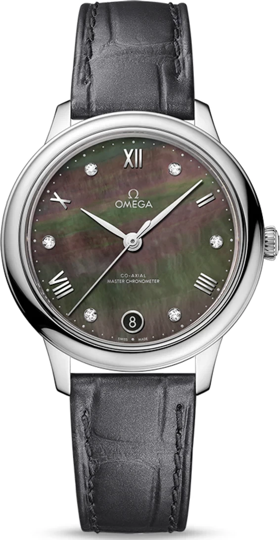 Omega De ville Prestige Stainless steel Unisex Watch, 434.13.34.20.57.001
