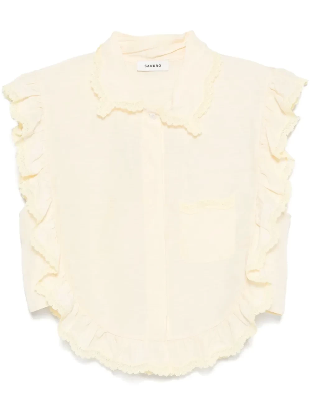 slub-texture shirt